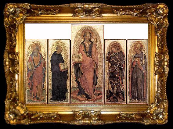 framed  GIAMBONO, Michele Polyptych of St James dfh, ta009-2